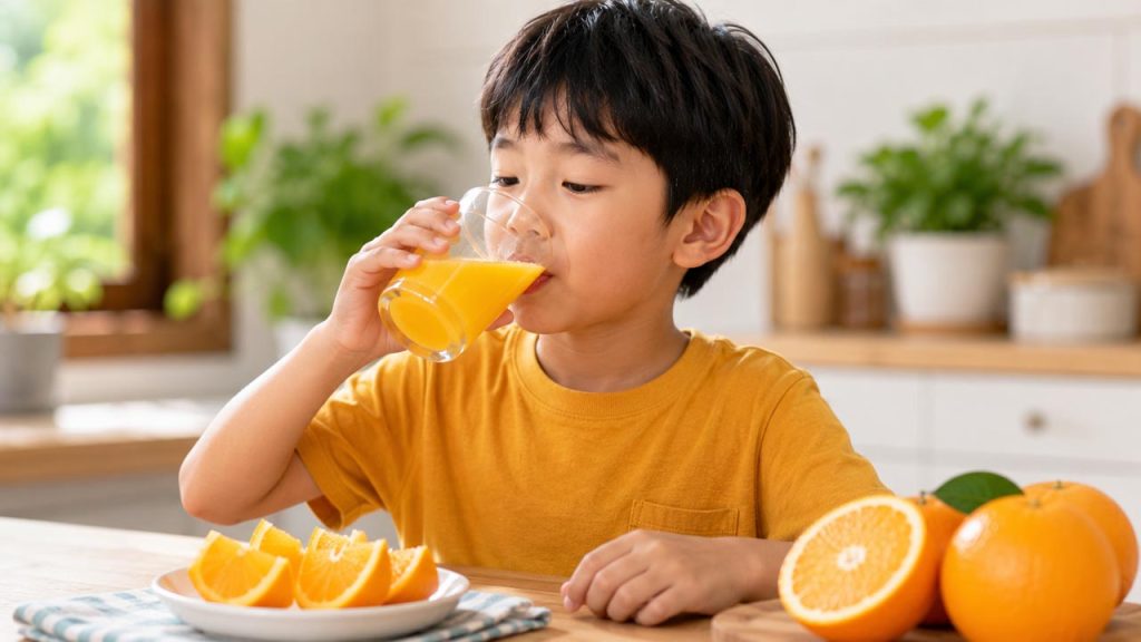 Orange juice is my favorite drink - Nước cam là thức uống yêu thích của tôi
